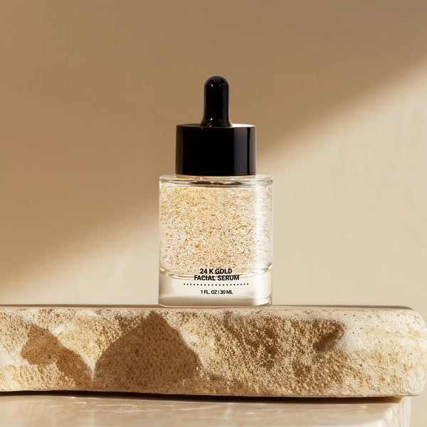 24K Gold Face Serum Sample