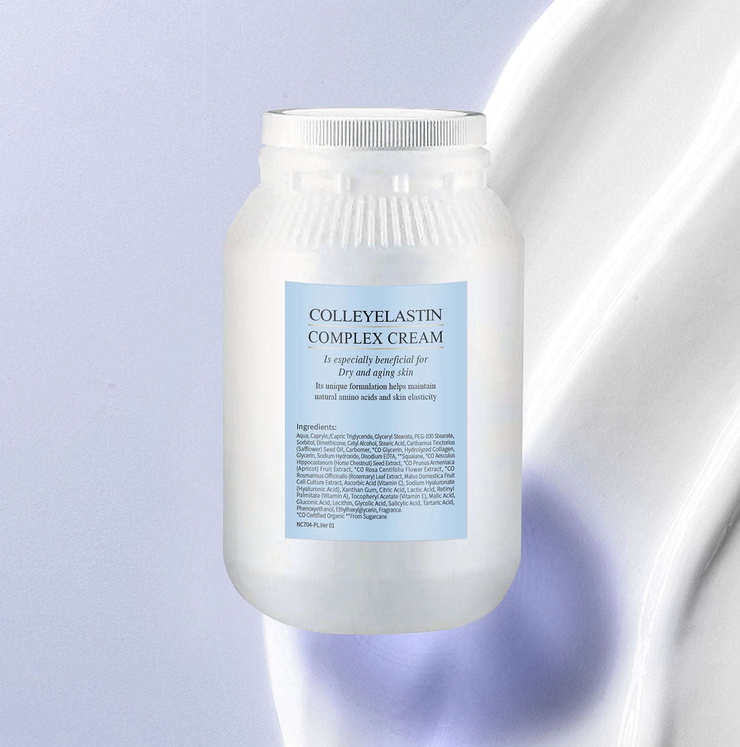 Colleyelastin Complex Cream Bulk - Nourishing & Firming