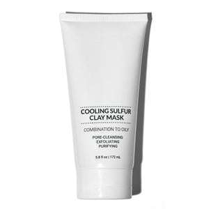 Cooling Sulfur Clay Mask.