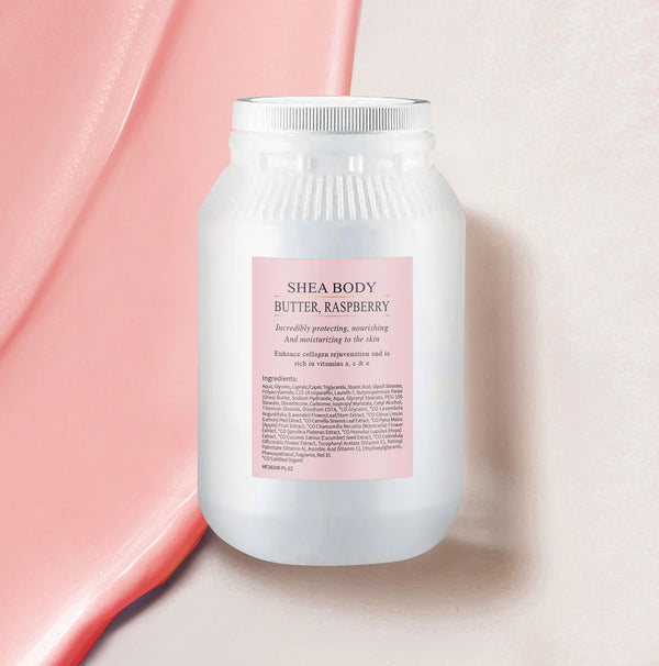 Shea Body Butter, Raspberry Bulk