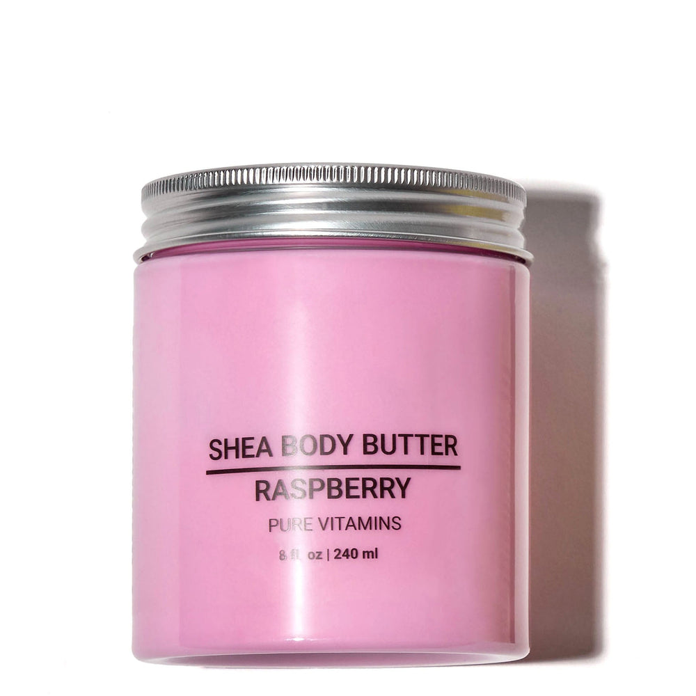 Shea Body Butter, Raspberry.
