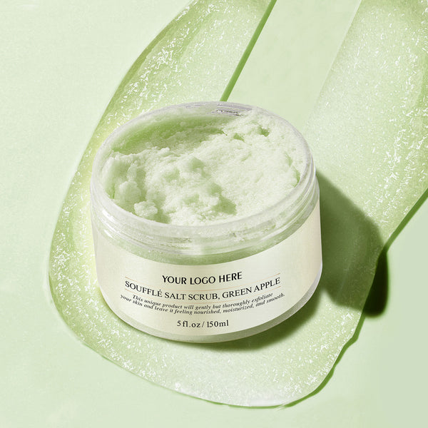 Soufflé Salt Scrub, Green Apple