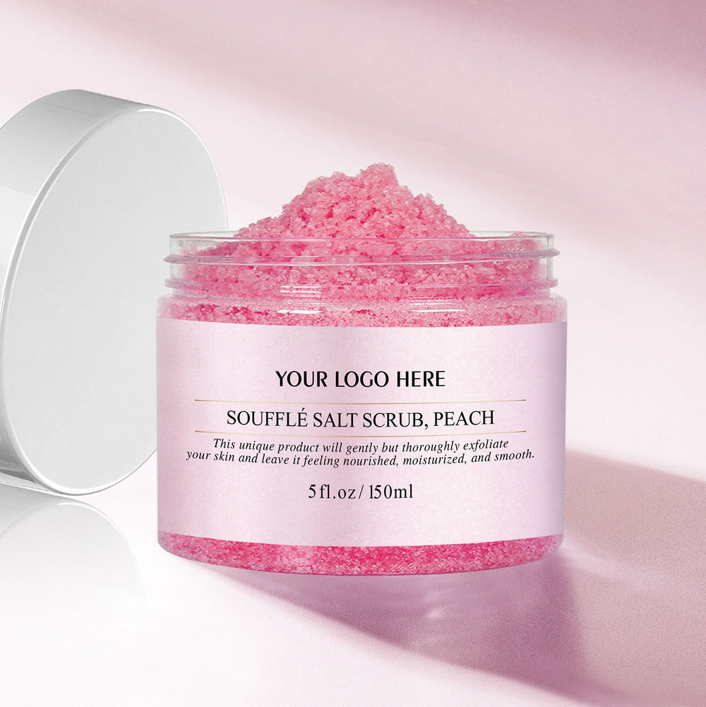 Soufflé Salt Scrub, Raspberry