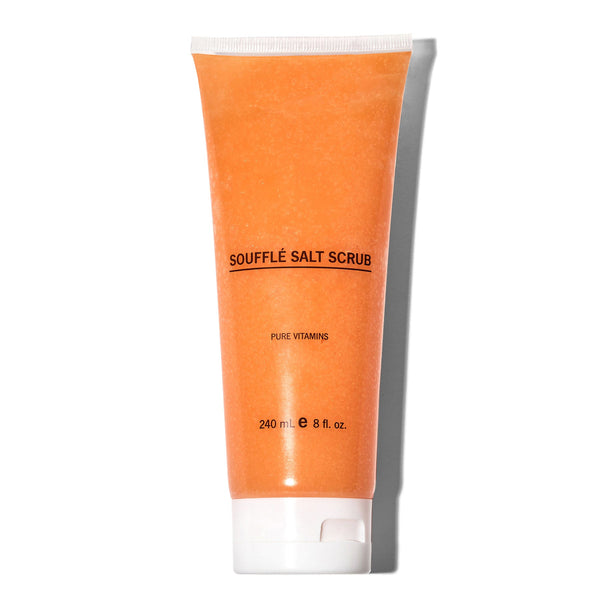Soufflé Salt Scrub, Peach.
