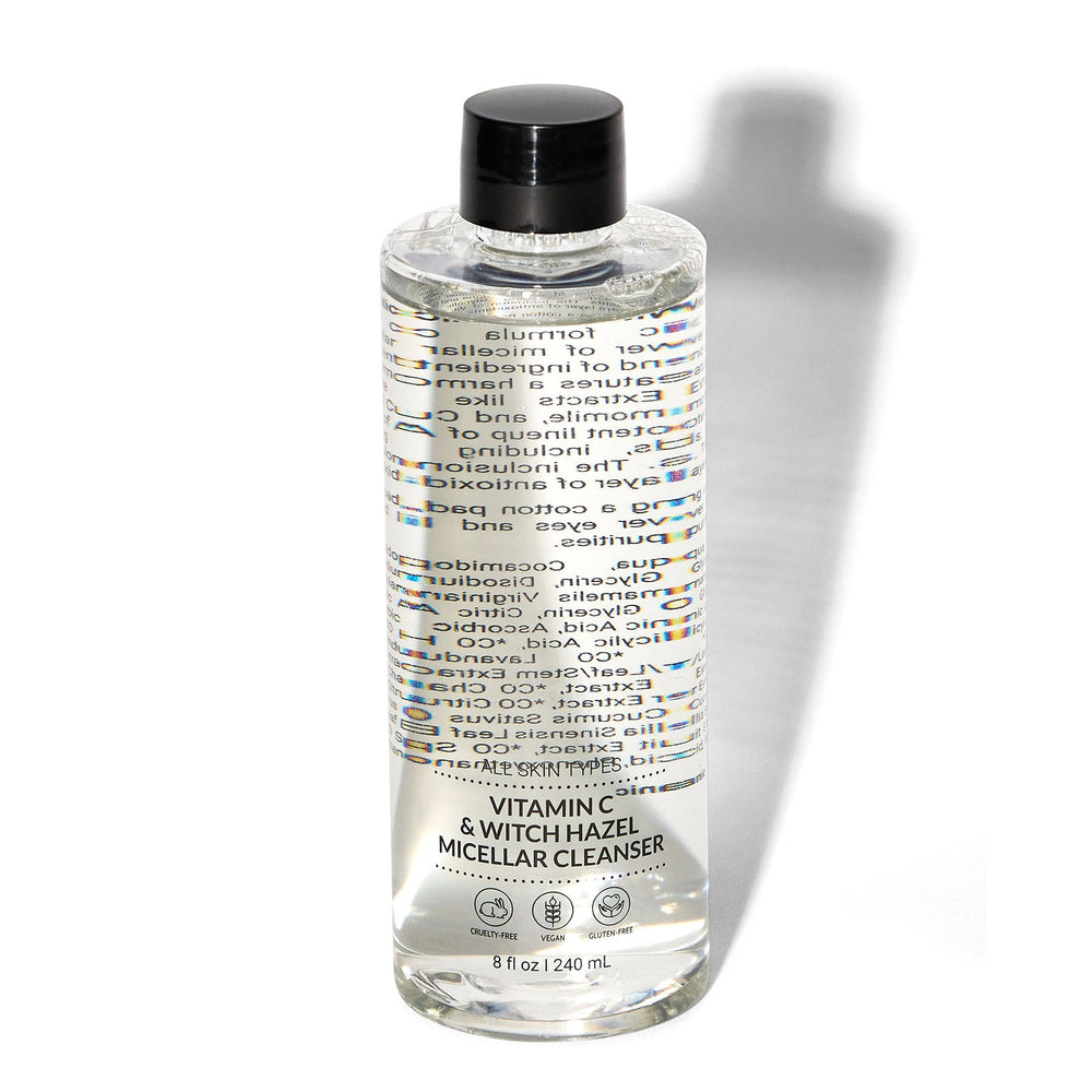 Vitamin C & Witch Hazel Micellar Cleanser.
