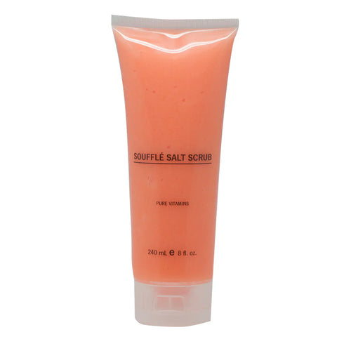 Soufflé Salt Scrub, Peach.