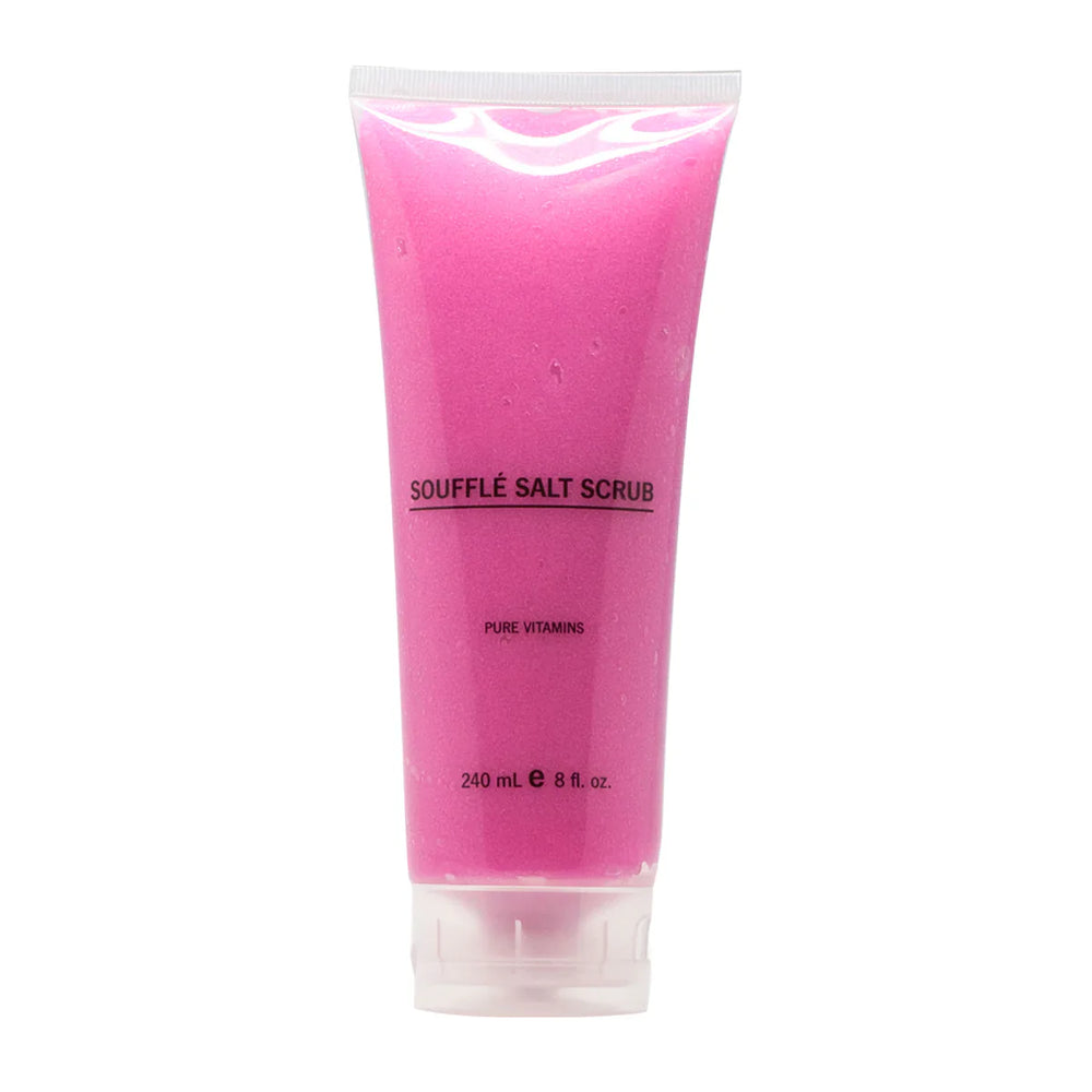 Soufflé Salt Scrub, Raspberry.